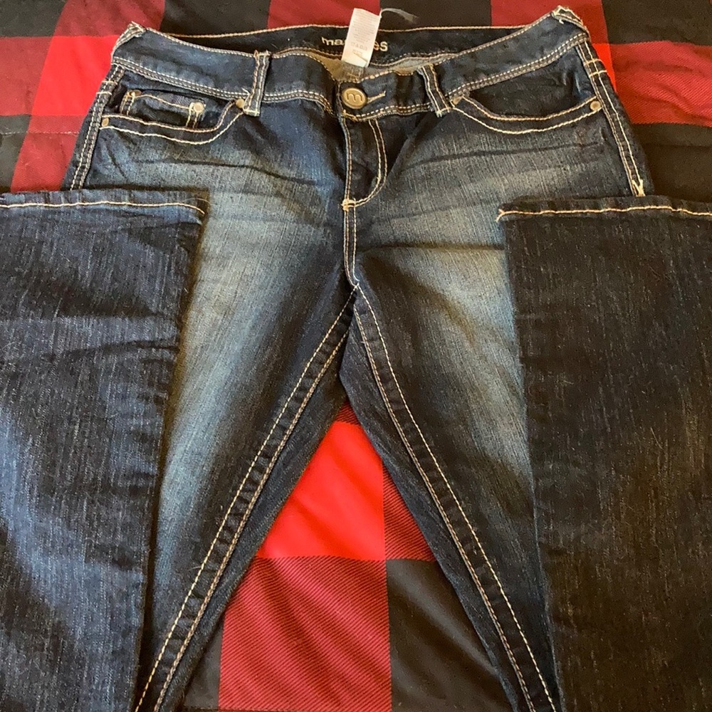 Maurices Ellie boot cut jeans.